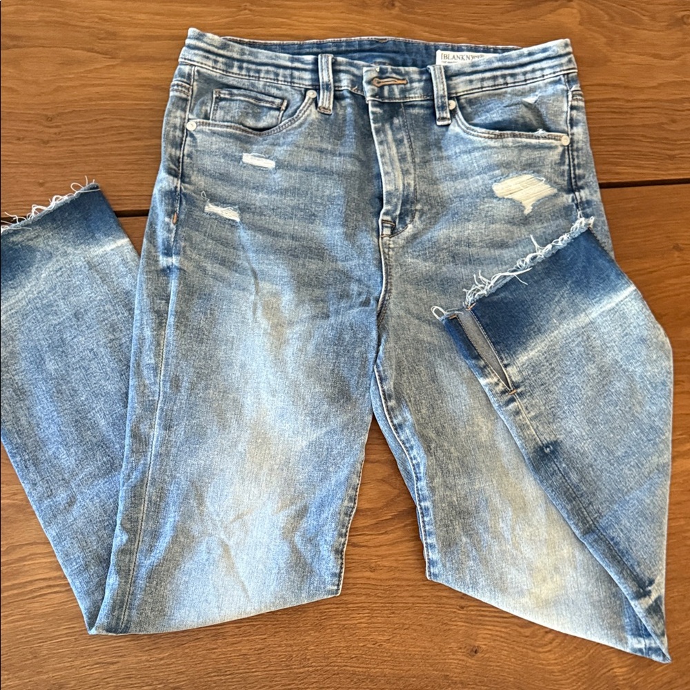 EVERYTHING $10: Blank NYC Women's Light Blue Jeans Ombre Gradient Wash